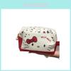 Hello Kitty Makeup Bag For Girls Large Capacity Travel Toiletry Organizer Waterproof Pu Material
