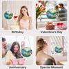 83 Pieces Round Shape Puzzle Suncatcher Acrylic Hanging Ornament Acrylic Puzzle Kit  Indoor Display