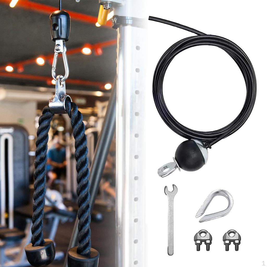 Gym Replacement Cable Fitness Pulley Diameter 6mm for Home Machine Accessories