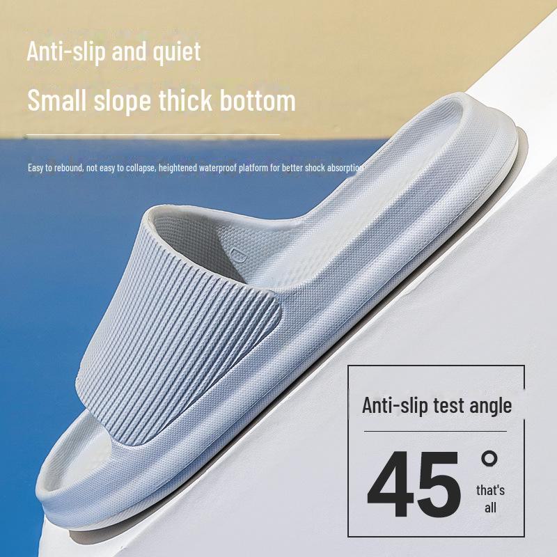 Sleek Summer Sandals: Non-Slip Indoor/Outdoor Slippers for Women & Men
