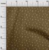 oneOone Cotton Flex Brown Fabric Food Dessert Dress Material Fabric Print Fabric By The Yard 40 Inch