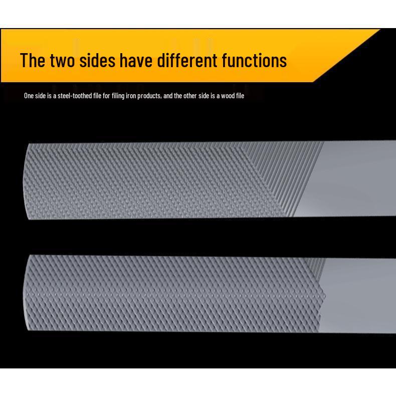 Upgraded Four-in-One Hardwood Woodworking File: Coarse, Grinding, Shaping, and Hand File