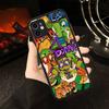 Animated N-Ninja T-Turtles TV Phone Case For IPhone 16e 16 15 14 13 12 11 Pro Max X XS Max Plus Matte Clear
