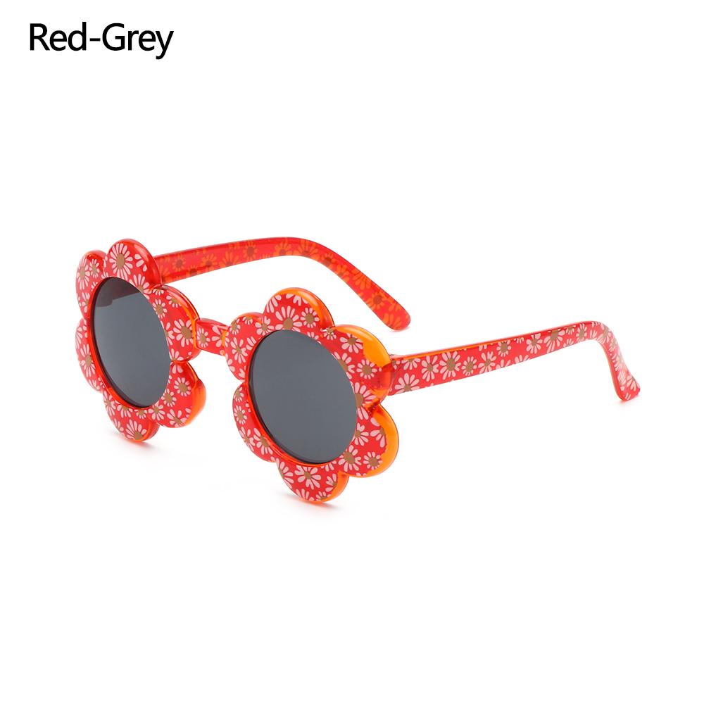 Favors Kids Sunglasses Flower Shaped Sunglasses for Toddler Girls Boys Round Flower Sunglasses