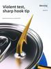 2023 Short Line Double Hooks Golden Sleeve Golden Hai Xi Yi Zu Anti-Entanglement Ocean Boat Fishing Crucian Carp Hook Set