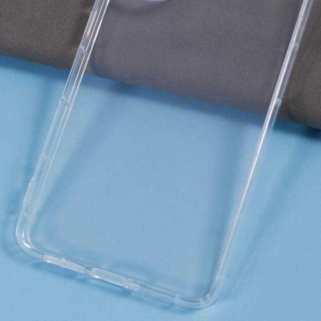 For Xiaomi Redmi Turbo 3 5G/Poco F6 5G Clear Case Anti-Drop TPU Phone Cover (Big Rear Lens Hole)
