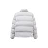 Anta Lifestyle Series Solid Color Single-Breasted Stand Collar Thick Jacket Women Jacket Stylish-Gray 162348925-1