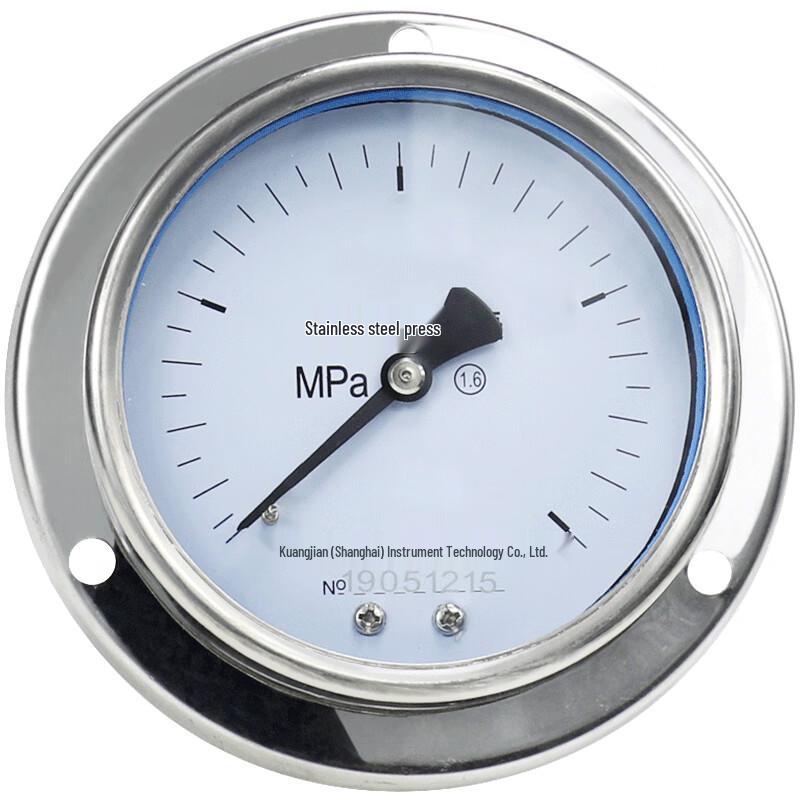 CONJANT YBF-100ZT Stainless Steel Pressure Gauge
