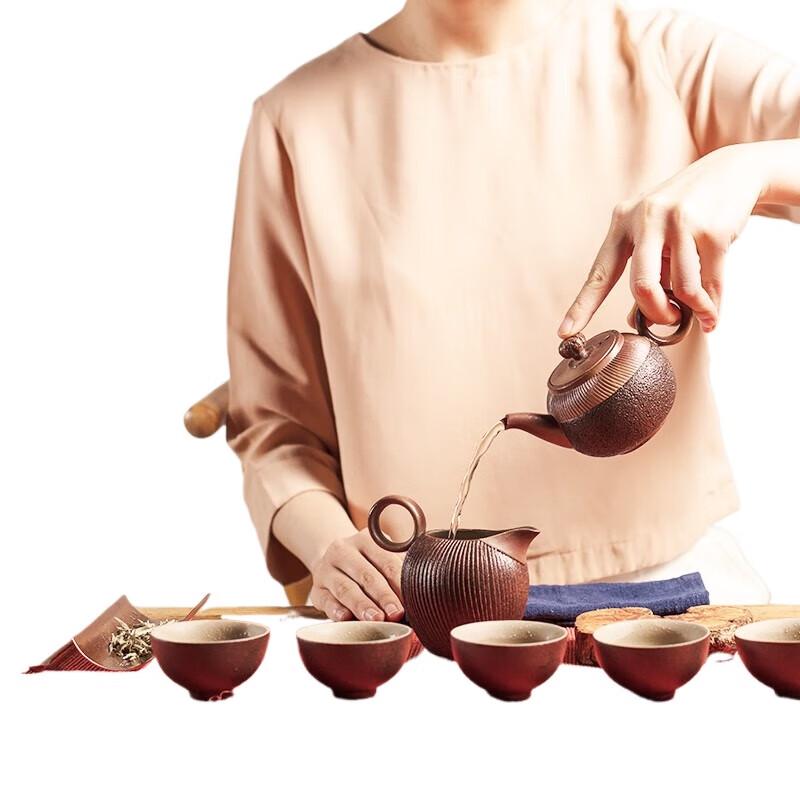 

Lu Bao Raw Ore Tea Set