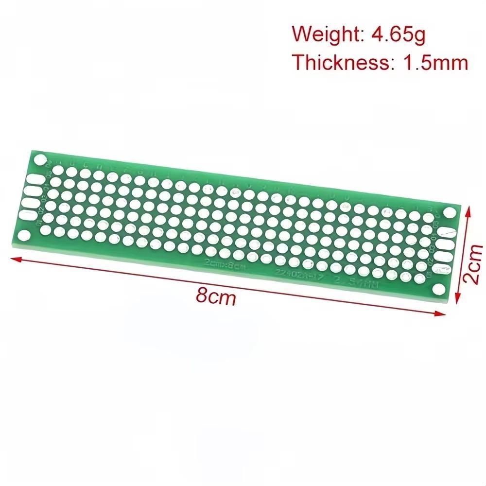 1Pcs Double Sided Prototype Board Universal Circuit Boards New PCB Board For DIY Soldering Project