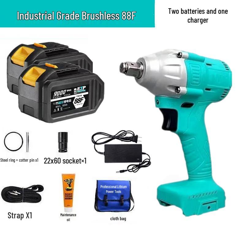 

Tongjing Brushless Cordless Impact Wrench CN plug (adapter included)