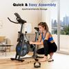 Cyclette da Interno QK116C Peso Massimo Utente 130 kg Volano da 6 kg con Display LCD