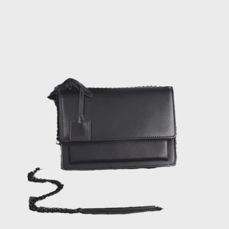 Yangshulin 2024 Sunset Crocodile Pattern Leather Shoulder Bag for Women