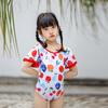 Children's Floral Tummy Control One-Piece Swimsuit
