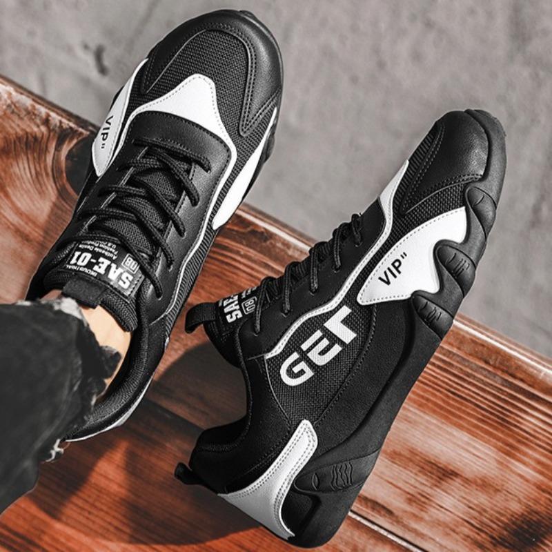 Fashion Shoes for Men's Casual Leather Shoes Trend Versatile Casual Sports Board Shoes Mens Fashion Luxury Men Sneaker Zapatos De Hombre