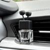 8ML Car Air Vent Essential Oil Bottle Empty Glass Container For Fragrances Dispensing Essential Oil Diffuser
