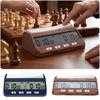 Compact Design Digital Chess Clock ABS Material Board Game Clock Chess Timer  for Board Games