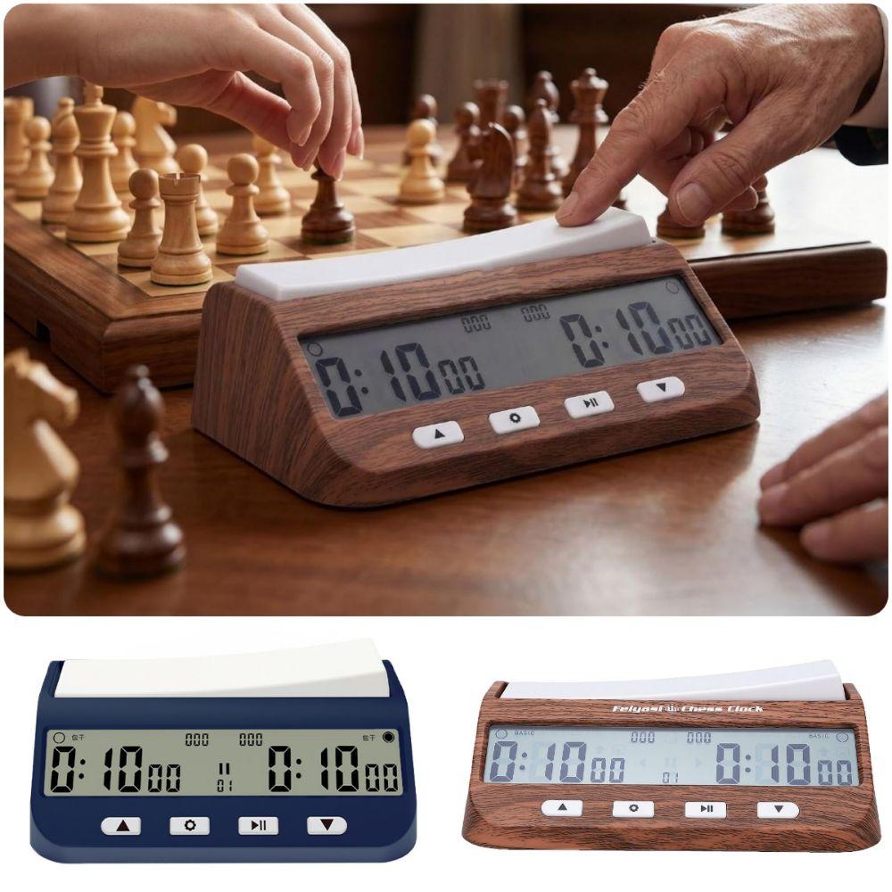 Compact Design Digital Chess Clock ABS Material Board Game Clock Chess Timer for Board Games