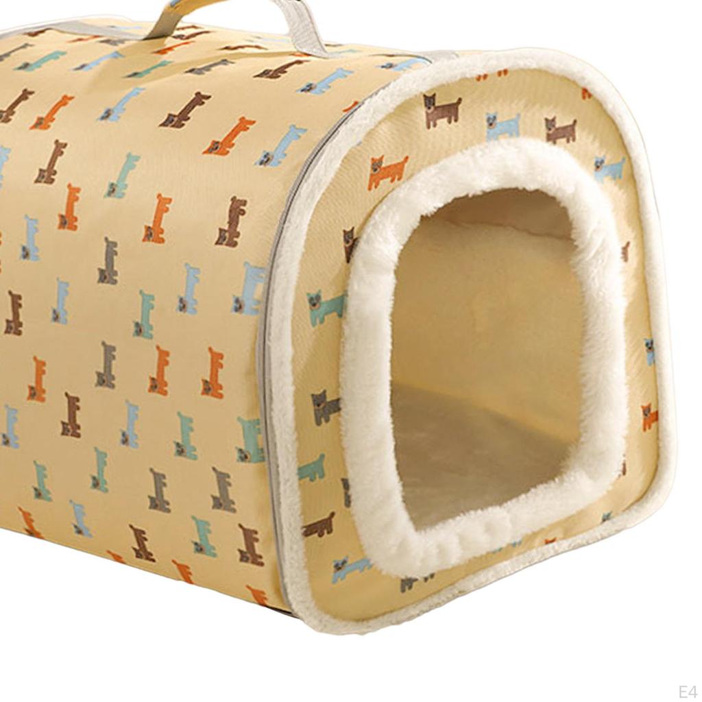 Gemütliche Haustier-Oase für Kleintiere mit austauschbarem Kissen