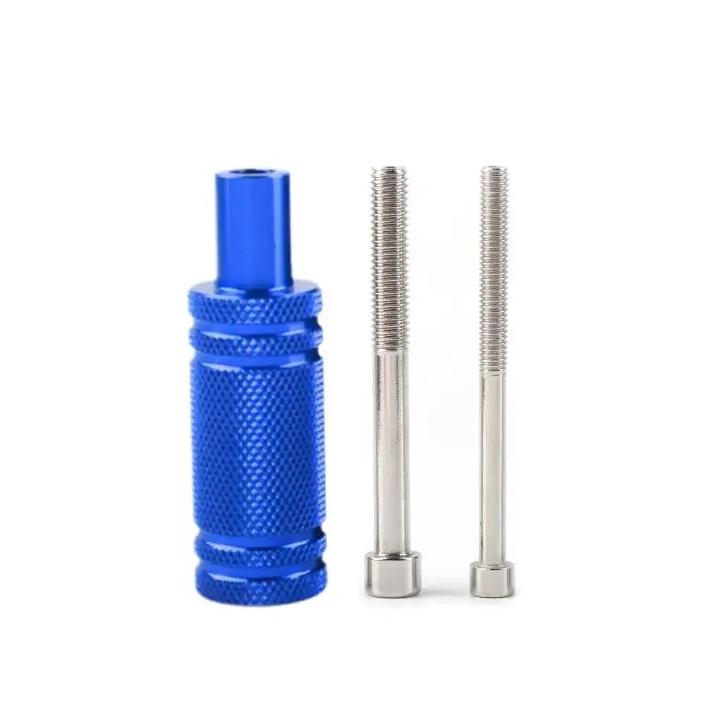 1Pc Motorcycle Mudguard Spotlight Bracket LED Headlight Fog Light Support Base M8/M6 External Modification Aluminum Alloy Brackt