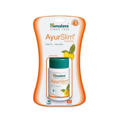 Wellness AyurSlim Capsules Pak van 1 60 Stuks Gewichtsbeheersing Ondersteuning voor Volwassenen