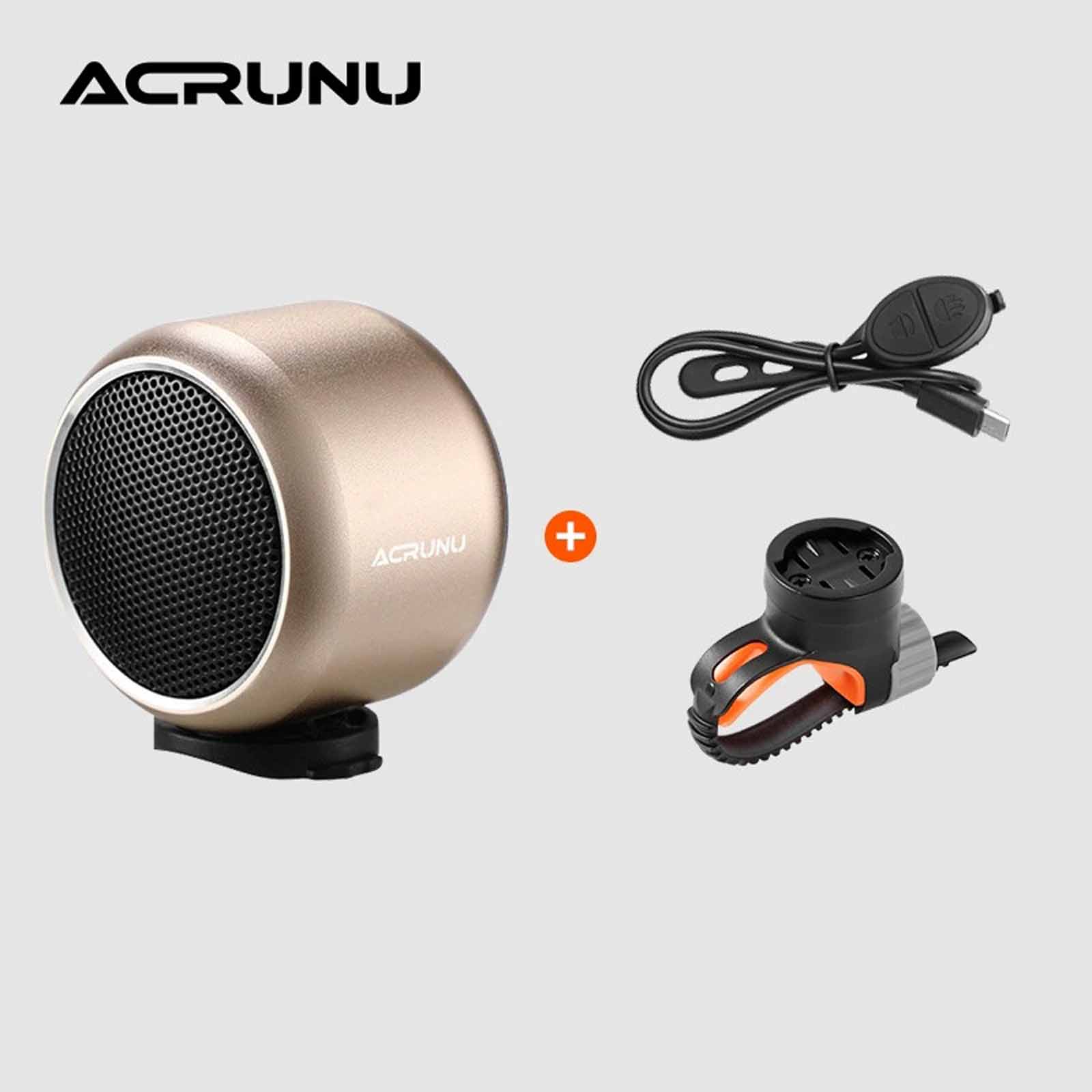 

Portable Bluetooth Audio System, Aluminum Alloy Speaker with Subwoofer for Outdoor Riding One Size