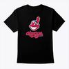 Cleveland Indians Exclusive "Chief Huau" T-shirt - Women's and Men's Pure Cotton Breathable Short Sleeve Shirt