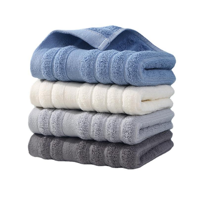 Towel Pure Cotton Jacquard Towel Household Men's Adult Face Towel Absorbent Cotton