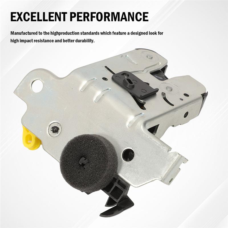 Car Tailgate Lock Rear Trunk Lid Lock Latch 5NA827506 For Vw Tiguan Touareg 2017- как