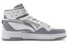 Li Ning Mountain Origin 2.0 Slip Resistant Abrasion Resistant High top Skateboard Shoes Men's Gray White AGCT291-3