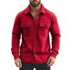 Mens Casual Fleecelined Jacket With Multiple Pockets For Autumn Warmth And Urban Style