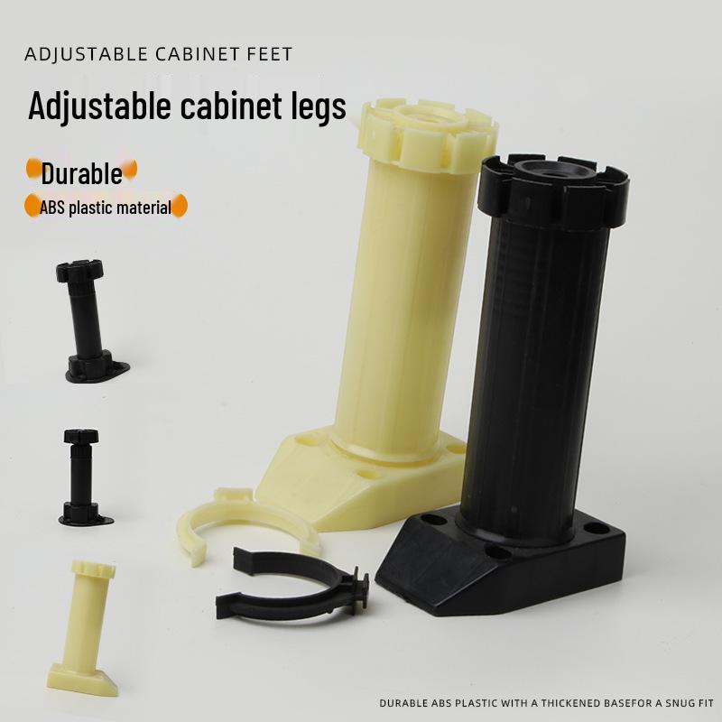 Adjustable Cabinet and Sofa Legs - Thickened ABS Plastic Support