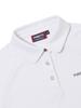 PIRETTI Snowflake Loose Fit Polo Shirt W_White