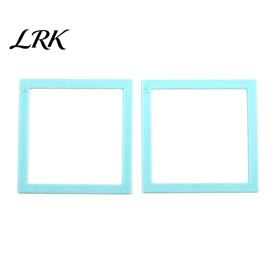 Rhinestone Painting Accessories 2Pcs Art Positioning Frame, Alignment Tool & Straight 3D Printed Auxiliary Frame Edge Ruler, for Crafts Ruler