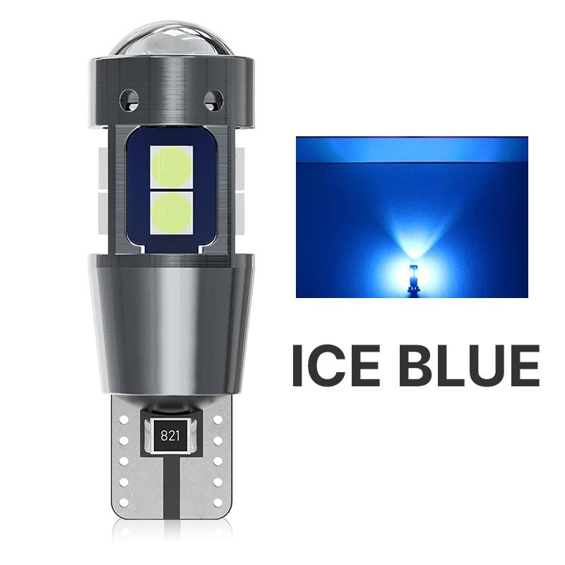 10x Super Bright T10 W5W 168 192 LED Canbus No Error 3030 10SMD Auto Wedge Side Light Marker Parking Bulb Interior Reading Lamps