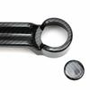 For Jeep Wrangler JK JKU 2007-2018 Liberty Dodge Nitro Car Carbon Fiber Style Exterior Door Handle Moulding Cover Trim Decor