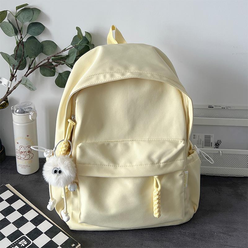 Aesthetic Backpack Dopamine Lightweight Korean Style School Bag for Middle High School Girls Travel Daypack