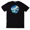 T-Shirt Colorful Stained Glass Lighthouse Motif CottonWill Be Opened In a New Window or Tab