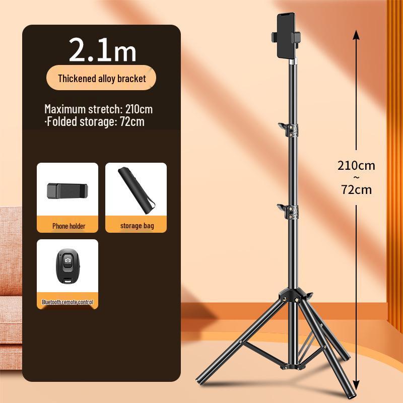 Universal Metal Tripod Stand for Live Streaming & Photography