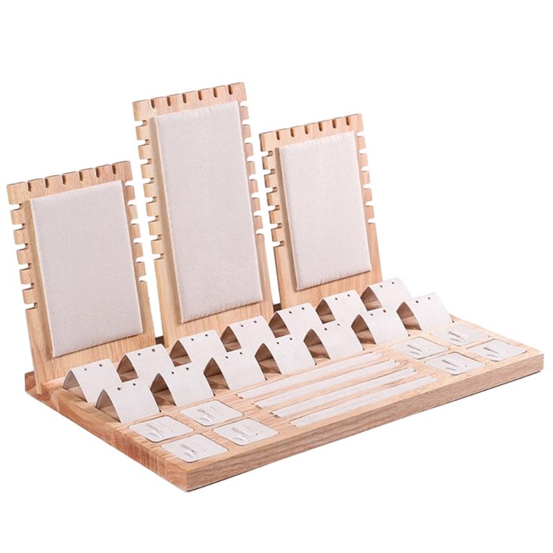 Minimalist Jewelry Tray Organizer Durable Earrings Necklaces Bracelets Holder Multi Layered Accessories Display Shelf