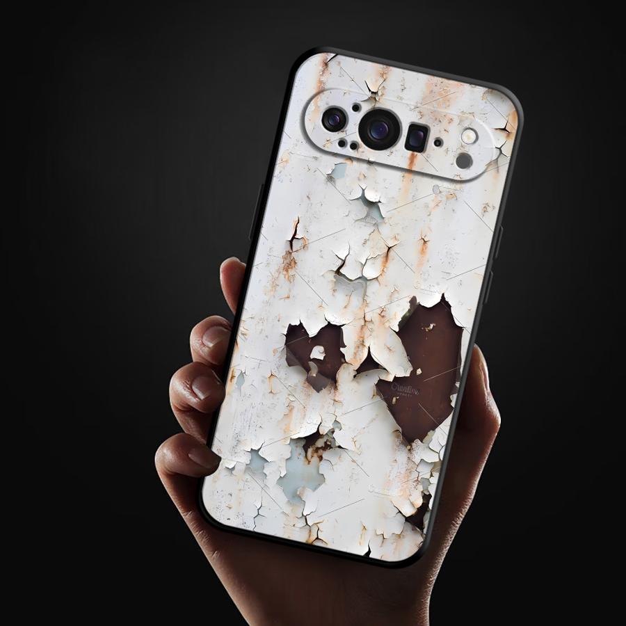 Funda Phone Cover Case for Google Pixel 10A 6 7 8 Pro 9a 10 9 Pro XL 6a 8a 7a Retro Rust