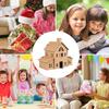 Paper Cottage Model Kit Handmade DIYs Toy Assembly Toy Kid Adult DIYs Model Kits Desk Decoration For Gift For Christmas Holidays