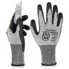 DONFRI Work Level 5 Cut Resistance Pair Cut-Resistant Gloves, Stab-Proof, Non-Slip, Cut-Resistant, PU-Coated, (1 Pack, XL)