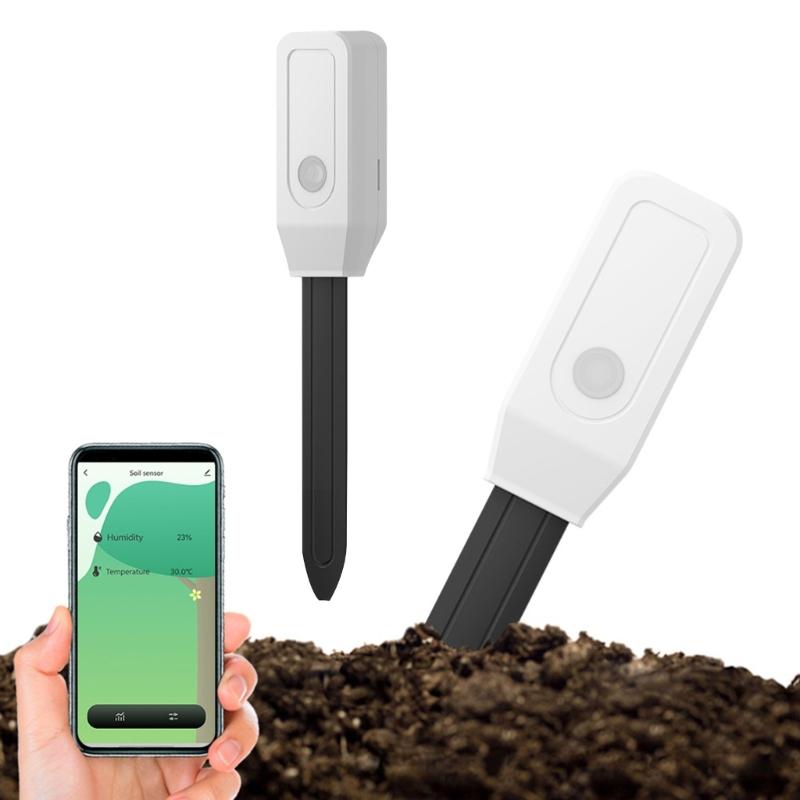Wireless Plant Soil Sensors With High Precisions Measurement Temperature Humidity Fertility Light Tester for Home Garden