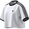Adidas Originals Loose Fashion Comfortable Soft Short Sleeve T-Shirt Women Tops White JC8150
