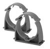 Uchwyt Zamykany Do Rur 28Mm Bezhalogenowy Szary Uzhf 28 10863 /100Szt./