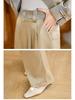Spring 2026 Elegant High-Waisted Satin Two-Piece Suit for Women: New Chinese Style