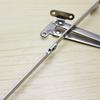 2Pcs Cabinet Hinges Metal Folded Door Pivot Hinges Doors Close Lift Up Stay Support Hinges for Furniture Cabinet Cupboard Door