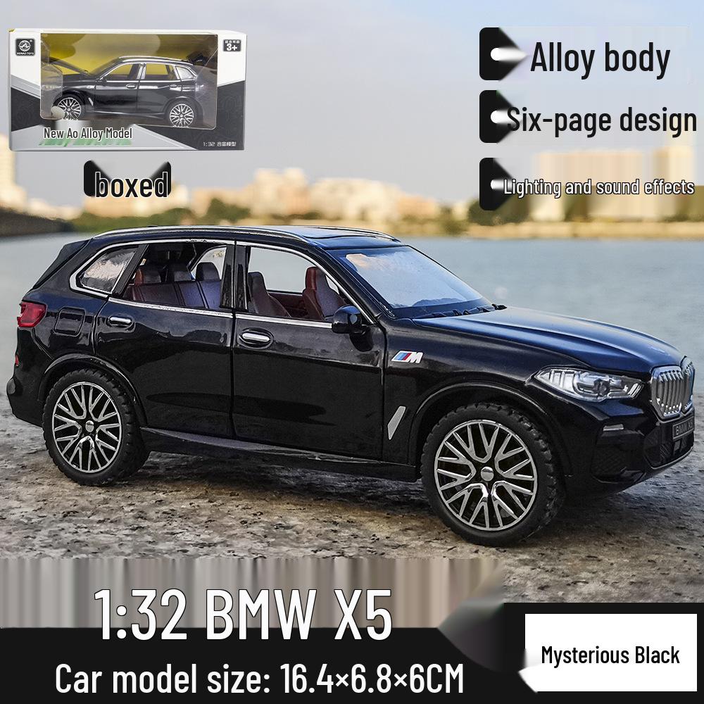 

Игрушечная машинка BMW X5 из сплава со звуком и светом - Детская модель внедорожника с инерционным механизмом