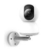 Adjustable Wall Mount Brackets for Indoor Cameras Allowing Multiple Direction Rotation and Tilt for Viewing Coverage